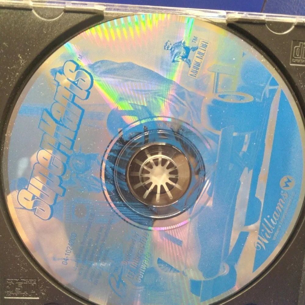 Superkarts PC Game 1995 with Instruction‎ Manual Vintage Media